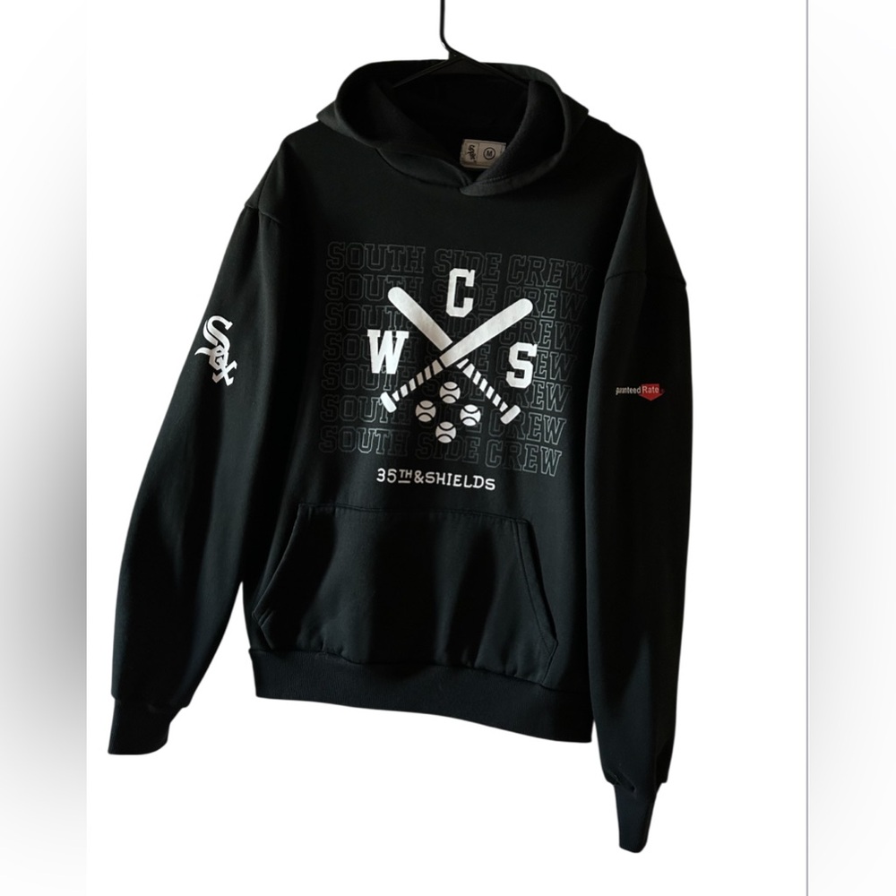 Chicago White Sox Hoodie South Side Crew Black Men’s Medium